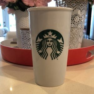 Starbucks ceramic mug / cup .